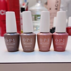 OPI Gel Polish Set Of 4 Full Sized Bottles